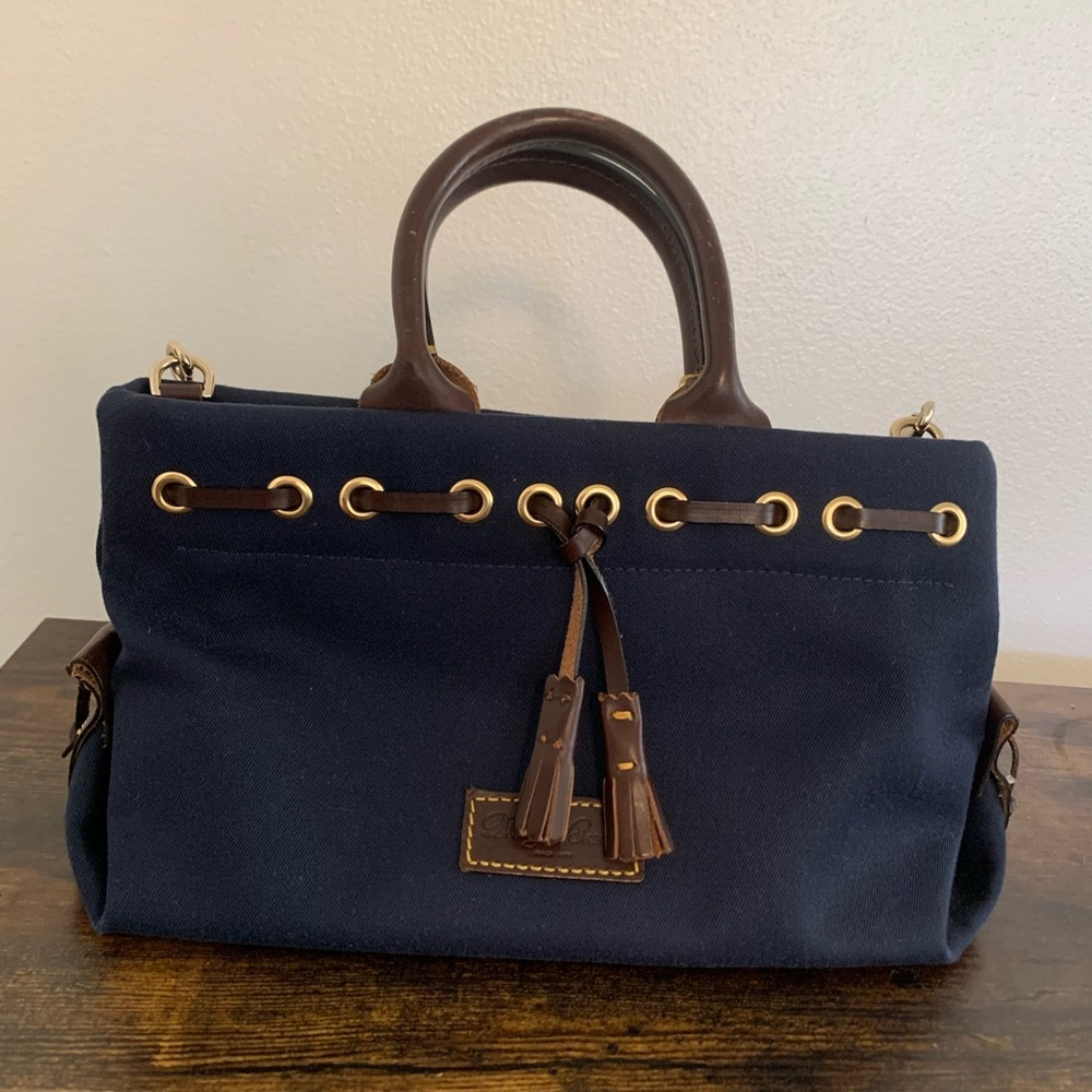 Blue Dooney and Bourke purse.